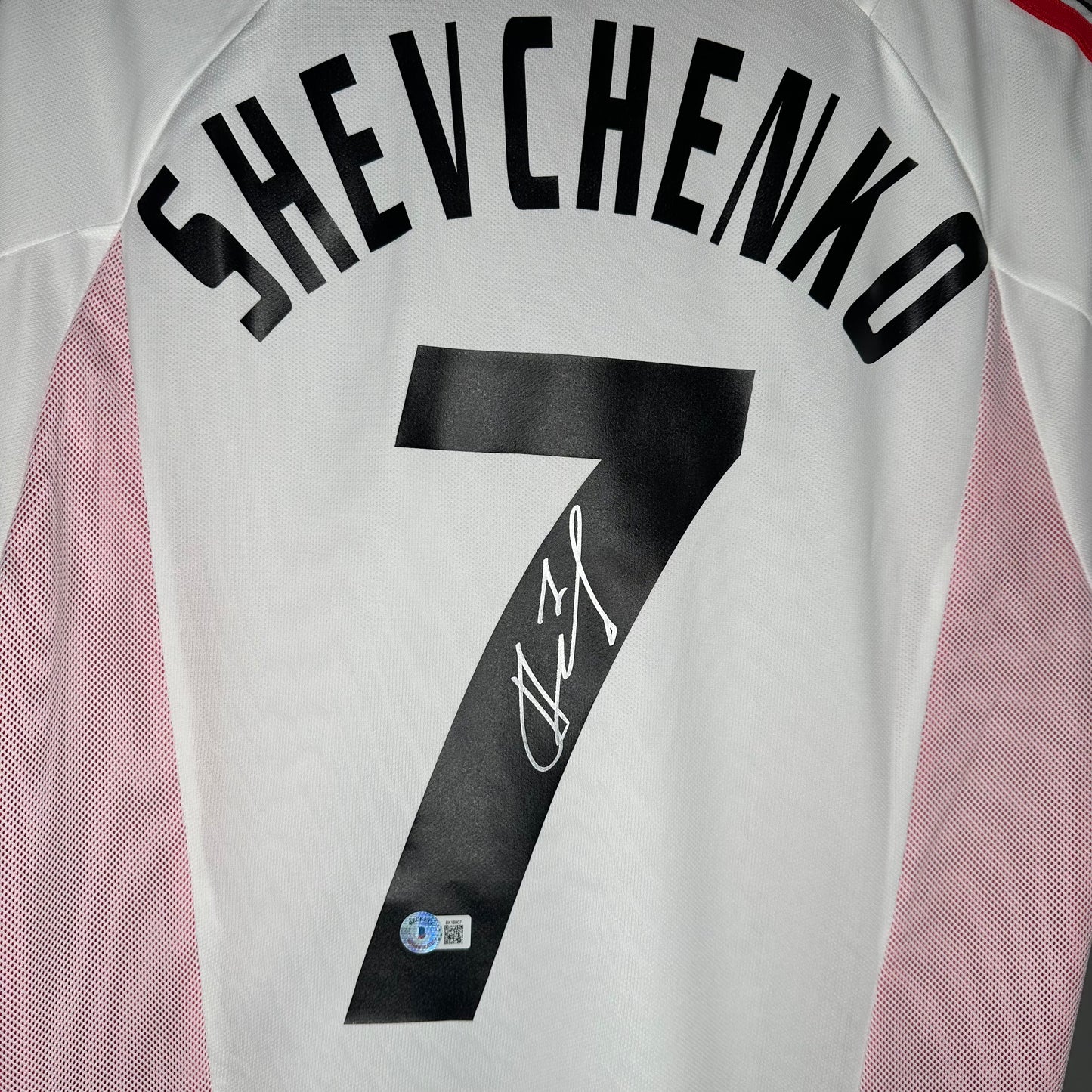 Andrij Shevchenko signed AC Milan jersey